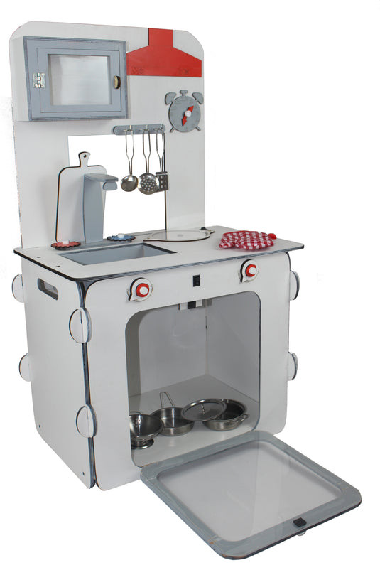 Cozinha de Madeira Faz de Conta