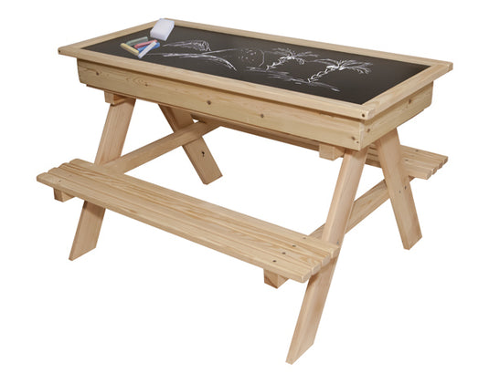 Conjunto de Jardim em Madeira