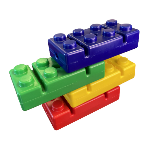 Conjunto de Blocos de Construção Gigantes Coloridos