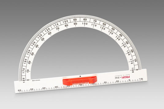 50cm protractor for board (plastic)