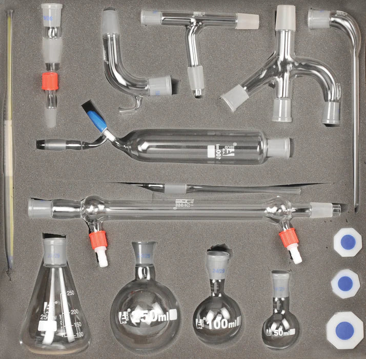 Carregar imagem para visualizador de galeria, Conjunto Avançado de Vidraria para Destilação
