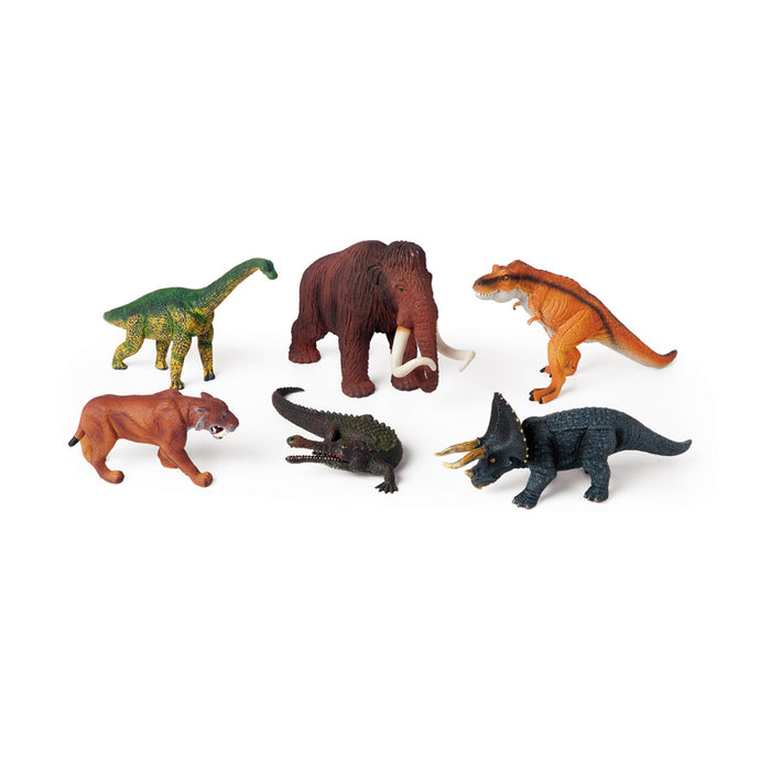 Set of 6 prehistoric animals