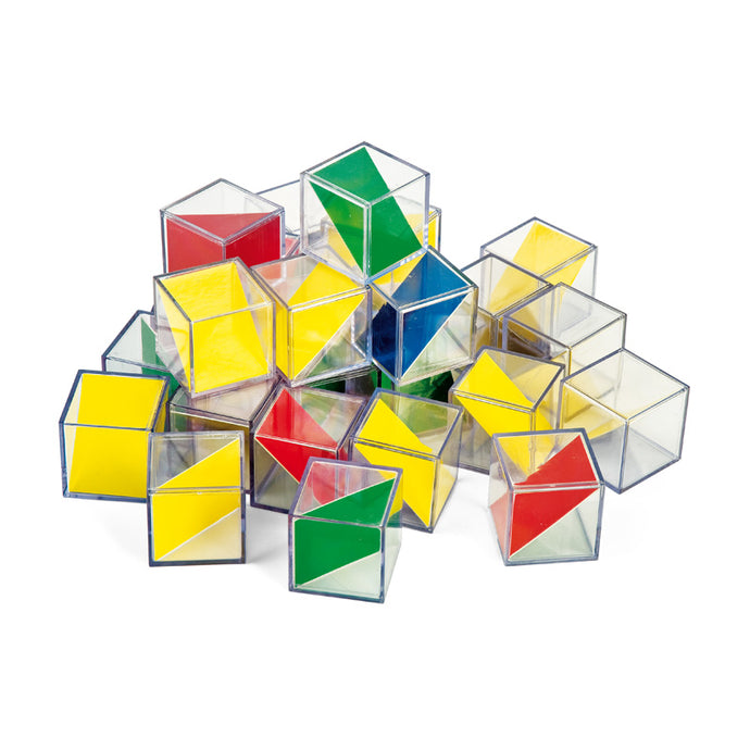 Transparent cubes