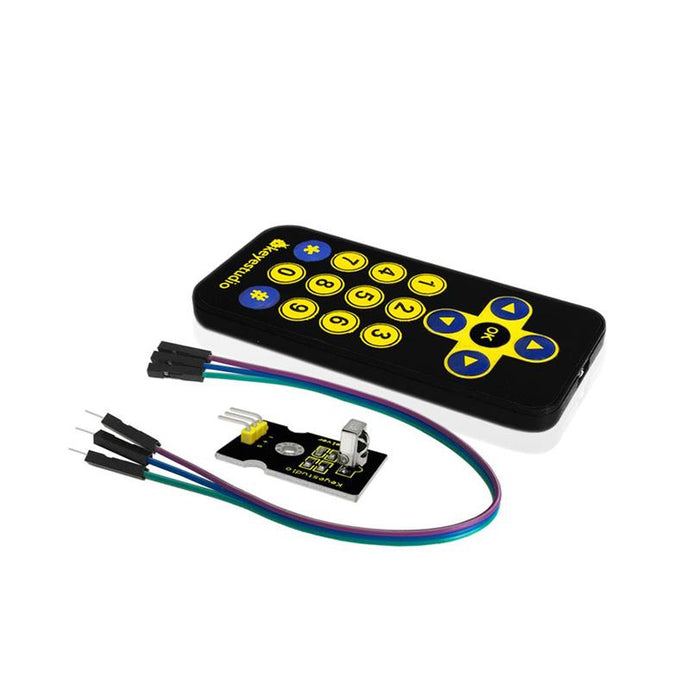 Kit controlo remoto infravermelhos para Arduino Keyestudio