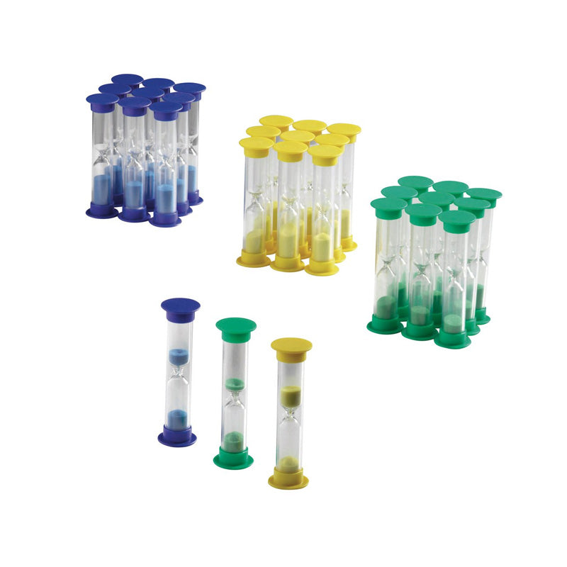 Set of 30 mini-Hourglasses – ABC Escolar