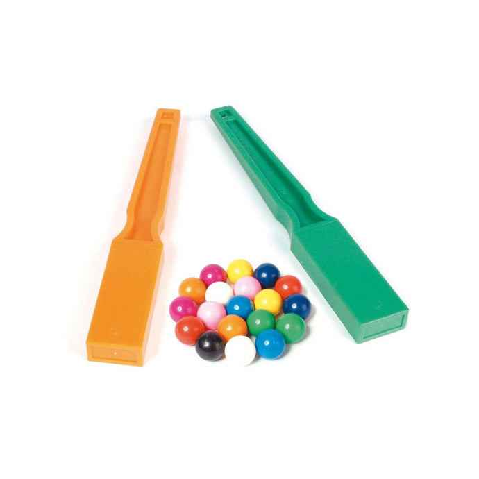 Barras magnéticas + 20 bolas magnéticas coloridas