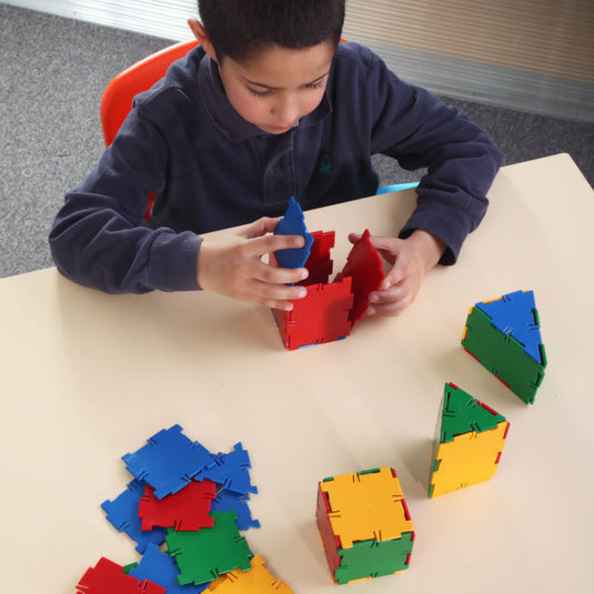 Set de 192 piezas poligonales 