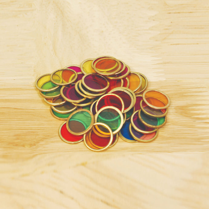 Chips circulares magnéticos de colores de 20 mm Ø