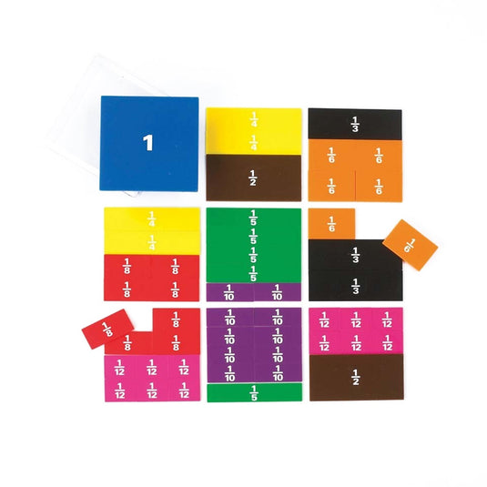Conjunto de 51 frações quadradas
