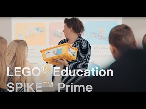 Carregar e iniciar video em visualizador de galeria, LEGO Education SPIKE Prime Set

