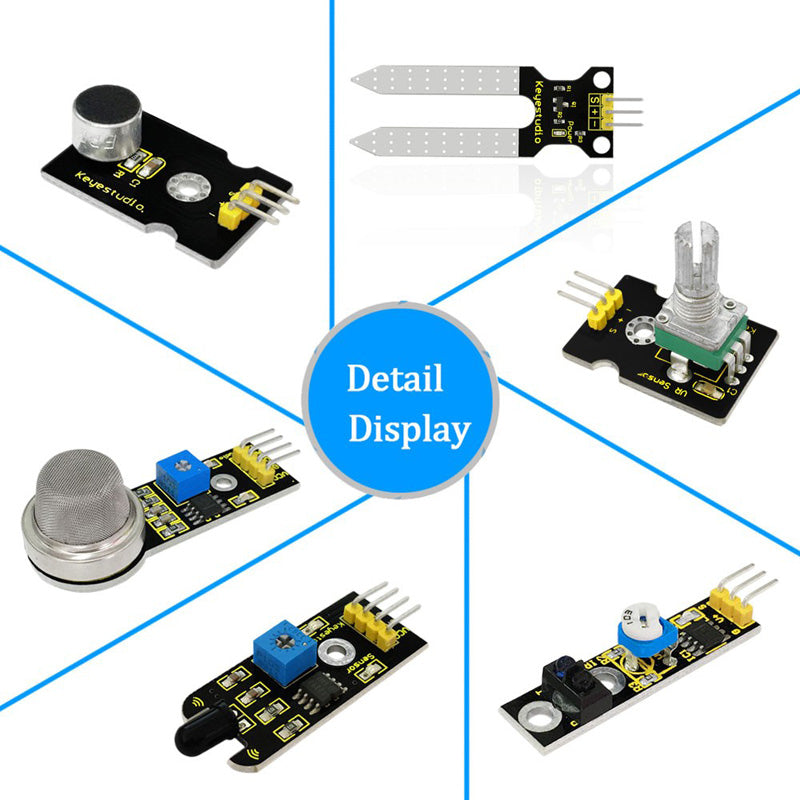 Cargue la imagen en el visor de la galería, Kit de programación gráfica ARDUBLOCK Keyestudio
