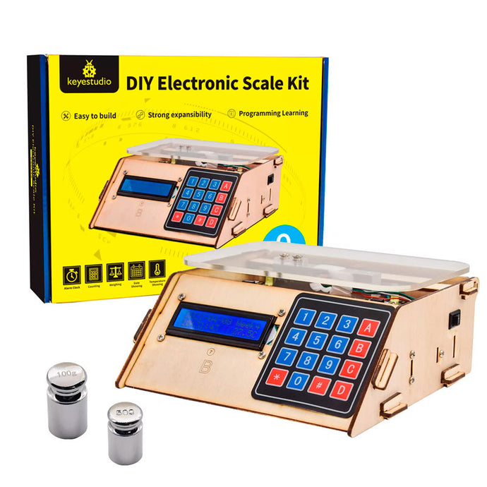 Kit DIY Balanza Electronica 5KG HX711 Arduino Keyestudio