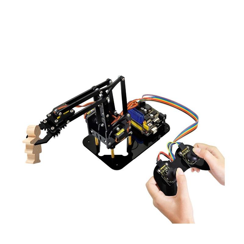 Carregar imagem para visualizador de galeria, Kit DIY Braço Robótico 4DOF para Arduino
