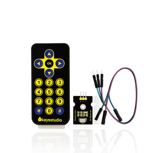 Kit de control remoto por infrarrojos para Arduino Keyestudio