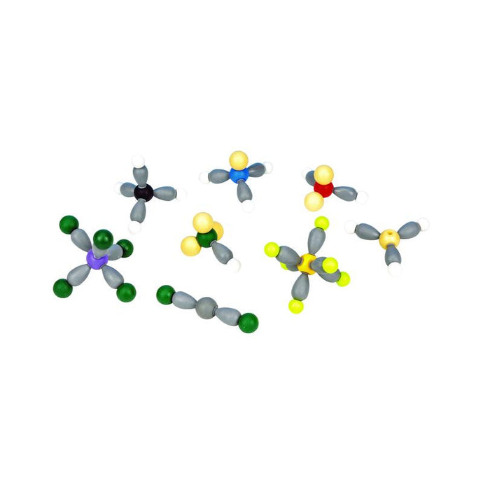 Kit moléculas formas (74 peças)