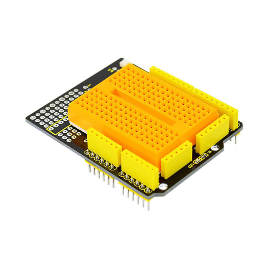 Protoshield com mini breadboard para Arduino Keyestudio