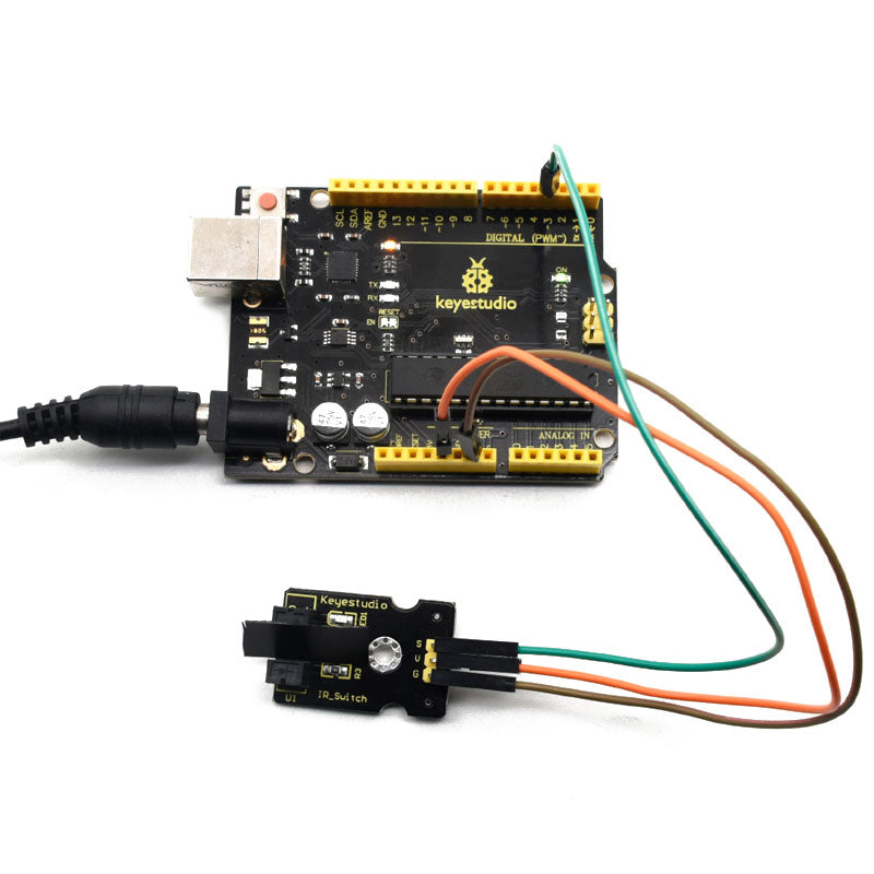 Carregar imagem para visualizador de galeria, Sensor Photointerrupter para Arduino Keyestudio
