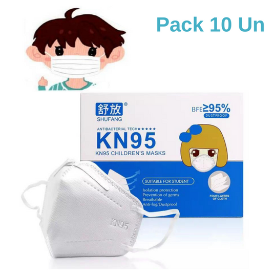 Pack de 10 máscaras KN95
