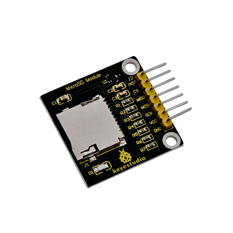 Carregar imagem para visualizador de galeria, Módulo cartão de memória Micro SD TF para Arduino Keyestudio
