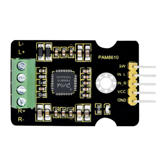 Módulo de audio estéreo de dos canales PAM8610 con placa amplificadora digital Keyestudio