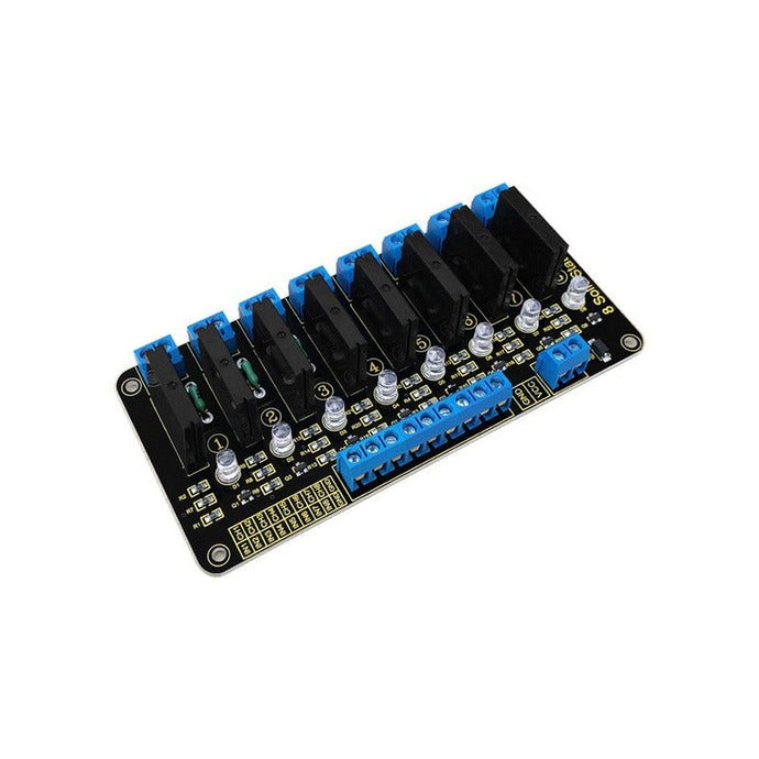 Módulo de relé de estado sólido com oito canais para Arduino Keyestudio
