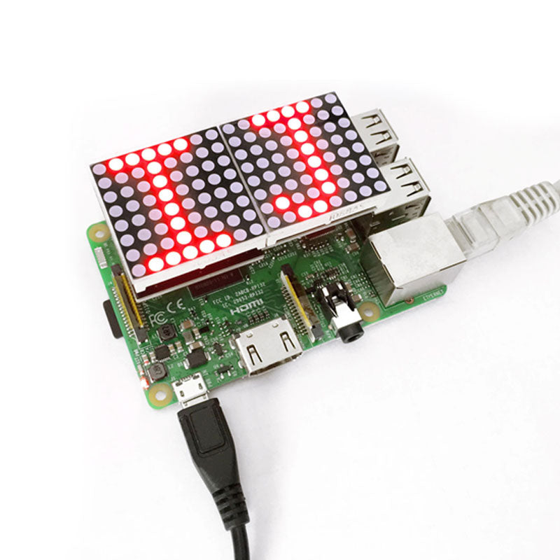 Carregar imagem para visualizador de galeria, Módulo Display Matriz de LEDs para Raspberry Pi
