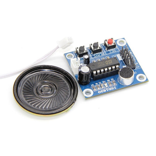 Módulo de grabadora de voz ISD1820 con altavoz de audio de sonido de micrófono para Arduino
