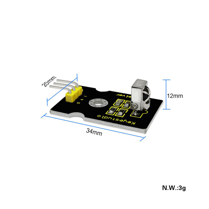 Carregar imagem para visualizador de galeria, Módulo recetor digital infravermelho para Arduino
