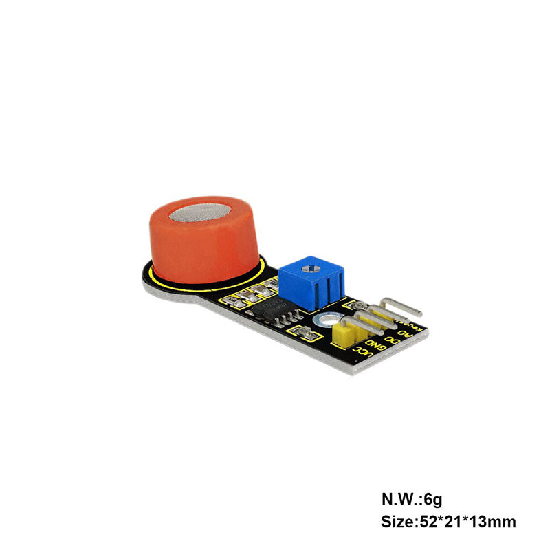 Carregar imagem para visualizador de galeria, Módulo sensor de álcool analógico (MQ-3) para Arduino Keyestudio
