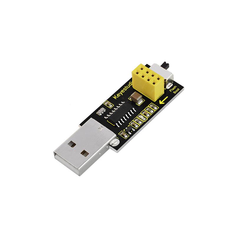 Cargue la imagen en el visor de la galería, Módulo USB para Adaptador ESP 01S Keyestudio
