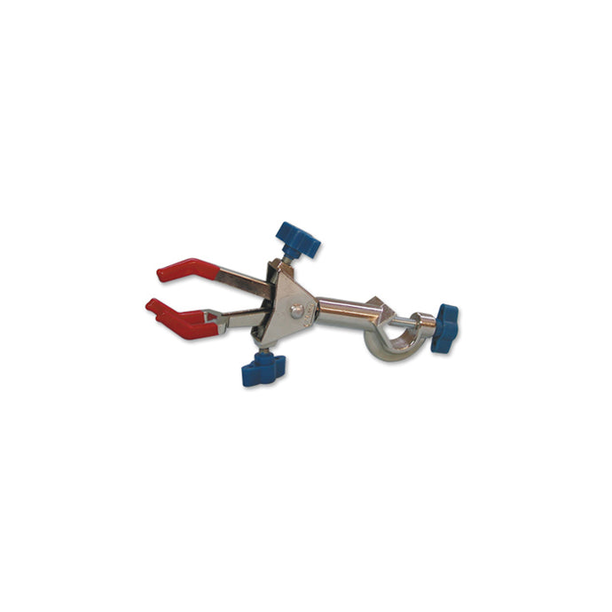 3-finger clamp with nut, double adjustment