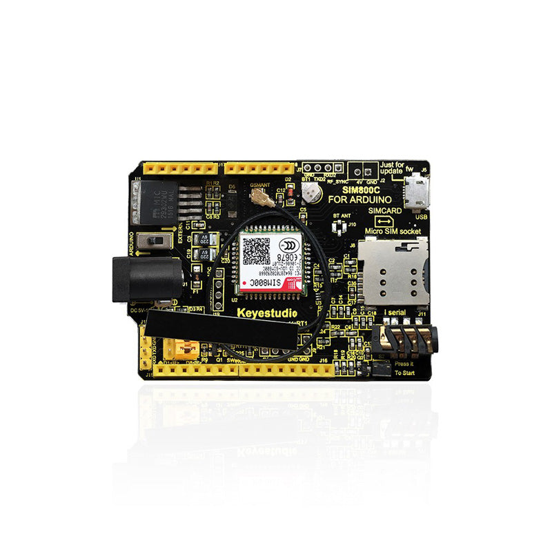 Carregar imagem para visualizador de galeria, Placa de expansão Shield Cartão SIM 800C Keyestudio
