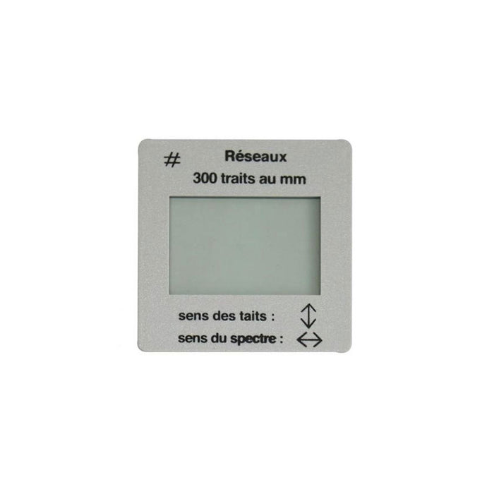 Diffraction grating with 300 lines/mm