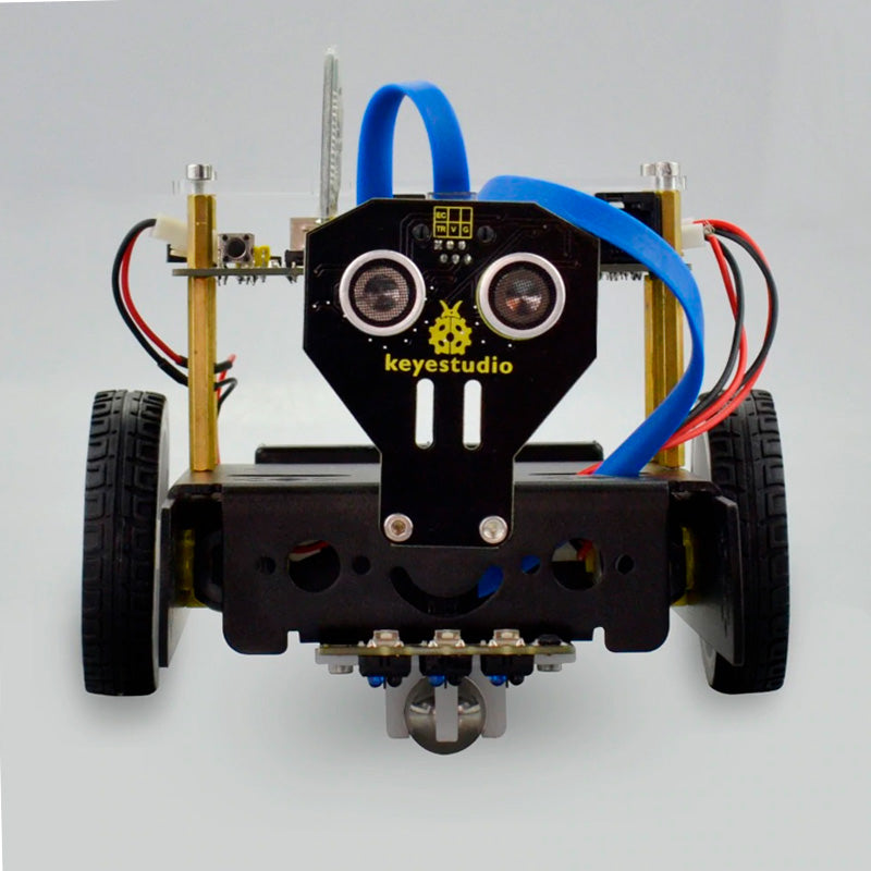 Cargue la imagen en el visor de la galería, Robot 2WD Keybot Coche Keyestudio
