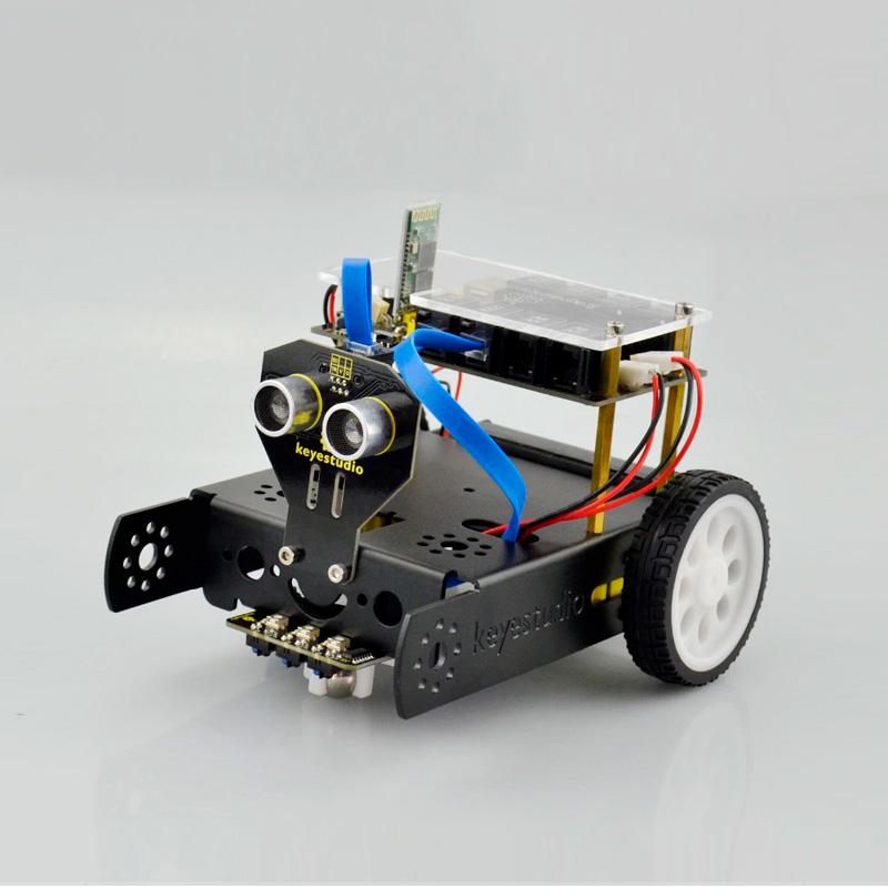 Cargue la imagen en el visor de la galería, Robô 2WD Keybot Car Keyestudio
