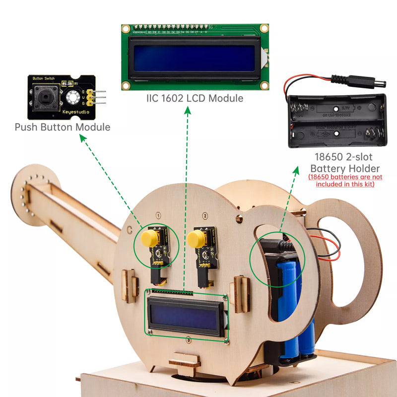 Carregar imagem para visualizador de galeria, Sistema de rega automática Keyestudio Arduino

