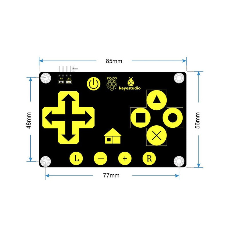 Load image into Gallery viewer, Arduino Keyestudio 16-key touch keyboard
