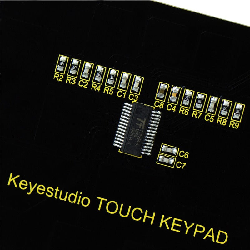 Carregar imagem para visualizador de galeria, Teclado touch de 16 teclas Arduino Keyestudio
