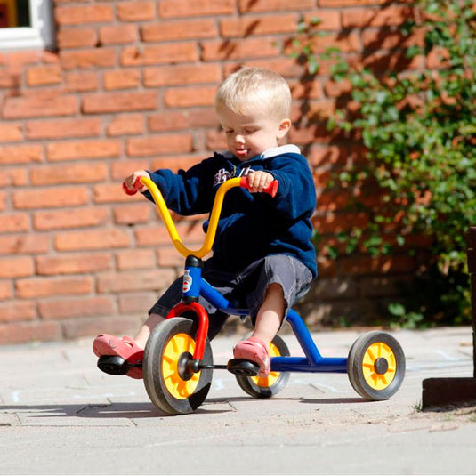 Triciclo com pedais Mini Viking (1 - 4 anos)