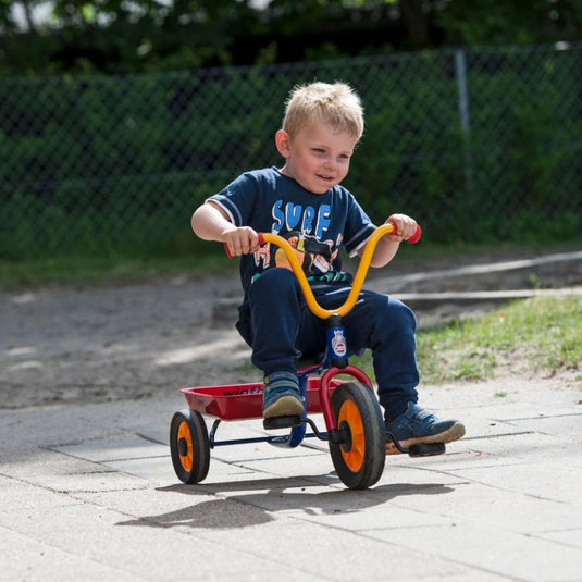 Triciclo com cesto Mini Viking (2 - 4 anos)