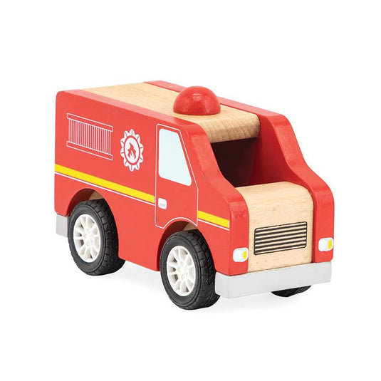 Veículo de madeira - carro de bombeiro
